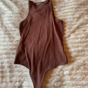 Abercrombie & Fitch Chocolate Sleeveless Top